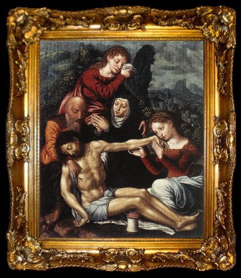 framed  HEMESSEN, Jan Sanders van The Lamentation of Christ sg, ta009-2